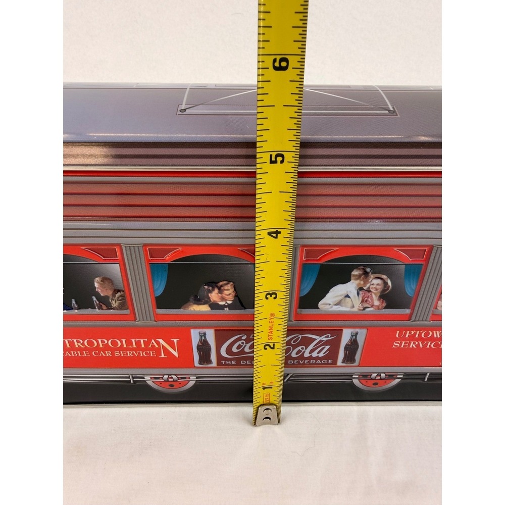 Coca-Cola Cable Car Tin 2002 Metropolitan Uptown Service Collectible - Picture 12 of 13